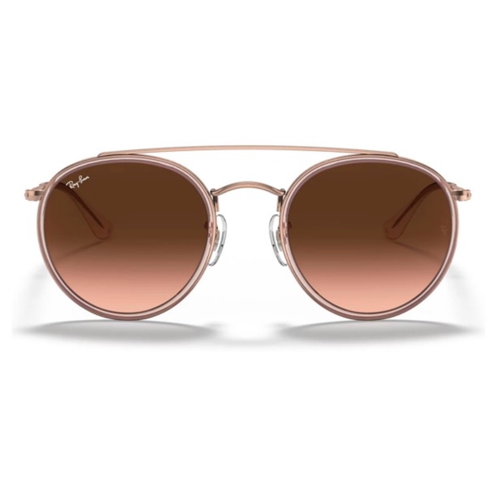 Ray-Ban Round Double Bridge Sunglasses RB3647N
